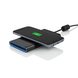 Бездротовий зарядний пристрій Incipio GHOST 3-Coil Wireless Charging Pad 15W Black - Фото 3