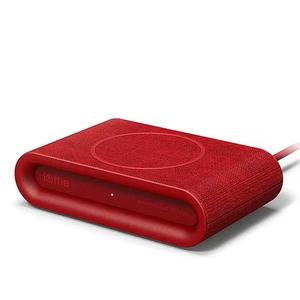 Беспроводная зарядка iOttie iON Wireless Plus Fast Charging Pad Ruby 10W + EU адаптер CHWRIO301RD - Фото 1
