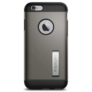 Чохол Spigen Slim Armor Gunmetal для iPhone 6 | 6s - Фото 3