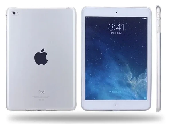 Прозрачный силиконовый чехол iLoungeMax ClearGel для iPad Air 2