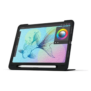 Чохол-клавіатура для iPad Pro 12.9" (2020 | 2018) ZAGG Slim Book Go Black - Фото 2
