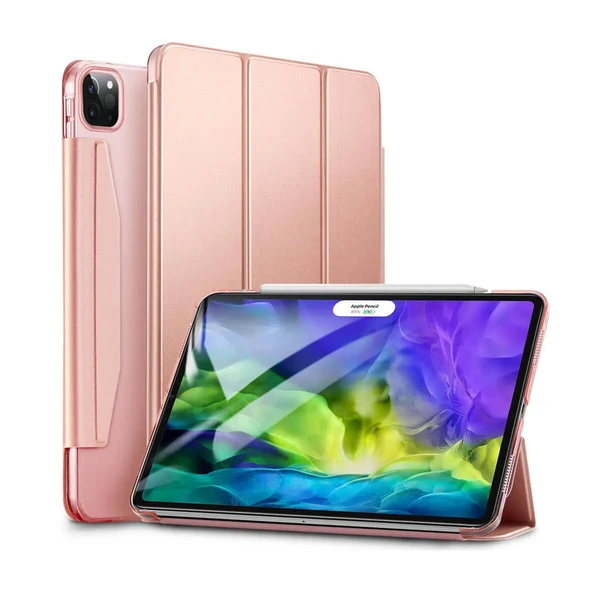 Чохол-книжка ESR Yippee Trifold Rose Gold для iPad Pro 12.9" (2020)