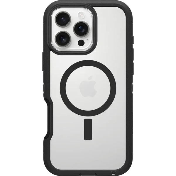 Протиударний чохол Otterbox Defender Series Pro XT MagSafe Dark Side (Clear/Black) для iPhone 16 Pro Max у Чернігові