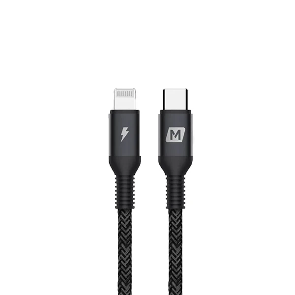 Зарядний кабель для iPhone Momax Elite Link Lightning to Type-C 0.3m Black