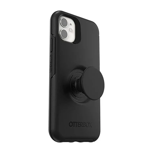Чохол-підставка (з попсокетом) для iPhone 11 OtterBox Pop Symmetry Series Case Black в Мукачеві