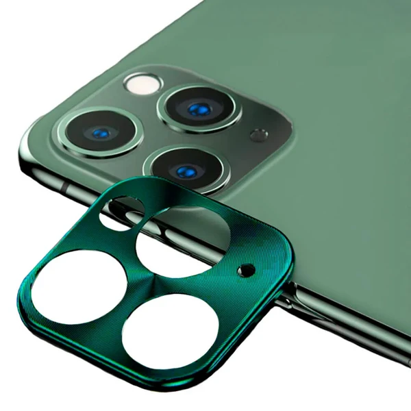 Захисна рамка для камери iPhone 11 Pro | 11 Pro Max iLoungeMax Lens Metal Midnight Green