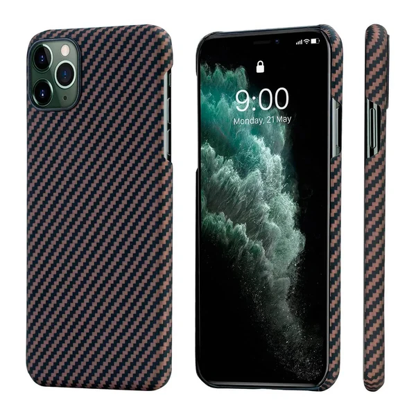 Протиударний чохол для iPhone 11 Pro Max Pitaka MagEZ Black | Gold у Луцьку