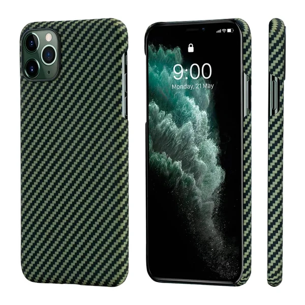 Протиударний чохол для iPhone 11 Pro Max Pitaka MagEZ Black | Yellow у Луцьку
