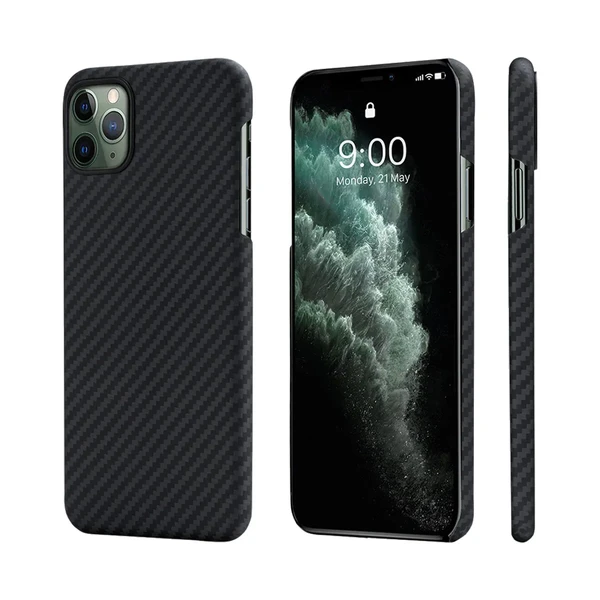Протиударний чохол для iPhone 11 Pro Pitaka MagEZ Black | Gray