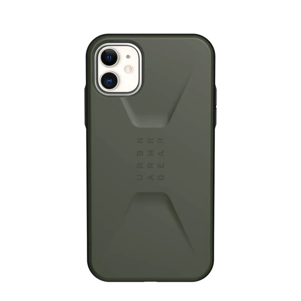 Протиударний чохол для iPhone 11 UAG Civilian Series Olive Drab в Чернівцях
