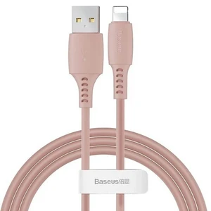 Зарядный кабель для iPhone 1.2м Baseus USB to Lightning Colourful Cable Pink