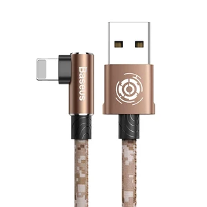 Зарядный кабель для iPhone 1м Baseus Camouflage USB to Lightning Cable Brown