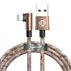 Зарядный кабель для iPhone 1м Baseus Camouflage USB to Lightning Cable Brown - Фото 2