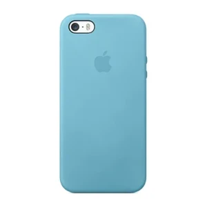 Оригінальний шкіряний чохол Apple Case для iPhone 5 | 5S | SE Blue (MF044) - Фото 2