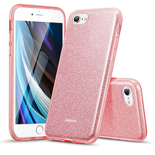 Силиконовый чехол ESR Makeup Glitter Case Rose Gold для iPhone SE 3 | SE 2 | 8 | 7 в Днепре