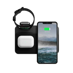 Беспроводное зарядное устройство Nomad Base Station Apple Watch Edition 5-в-1 + EU адаптер - Фото 2