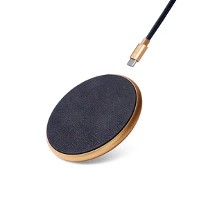 Бездротова зарядка для iPhone | Samsung Decoded FastPad Wireless Charger Navy | Gold - Фото 2