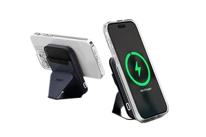Повербанк MagSafe Moft Snap Battery Pack Purple для iPhone 3400mAh с USB-C с индикаторами заряда - Фото 2
