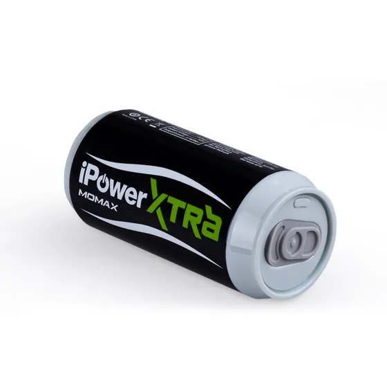 Черный повербанк MOMAX iPower Xtra 6600mAh для iPhone | iPad | iPod | Mobile