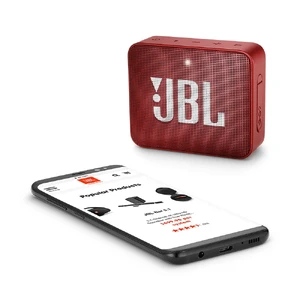 Портативна Bluetooth колонка JBL Go 2 Ruby Red - Фото 6