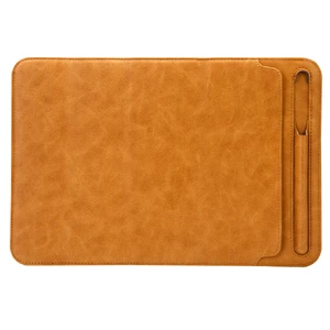 Кожаный чехол Jisoncase Leather Sleeve Brown для iPad Air 3 (2019) | Pro 10.5" - Фото 2