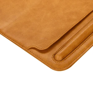 Кожаный чехол Jisoncase Leather Sleeve Brown для iPad Air 3 (2019) | Pro 10.5" - Фото 8