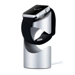 Док-станція Just Mobile TimeStand Silver для Apple Watch