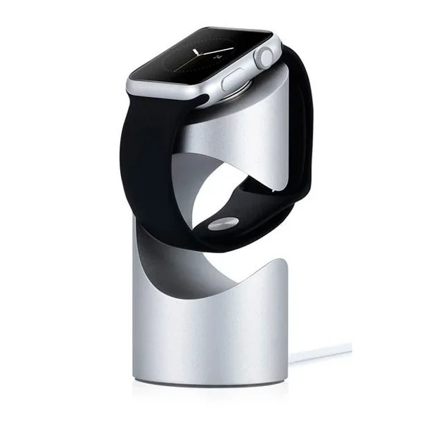 Док-станція Just Mobile TimeStand Silver для Apple Watch