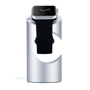 Док-станція Just Mobile TimeStand Silver для Apple Watch - Фото 7
