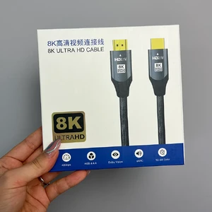 Кабель для монітора iLoungeMax Metal Braid Cable HDMI to HDMI 8K Ultra HD (2m) - Фото 7