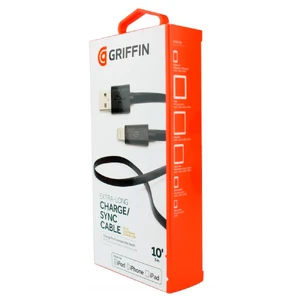 Кабель Griffin Extra-Long USB to Lightning Connector Cable 3m Black - Фото 4