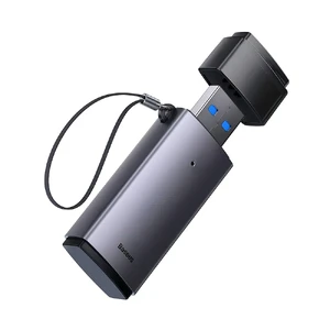 Кардридер SD/TF to USB-A 3.0 для ноутбука | Baseus Lite Series Gray - Фото 2