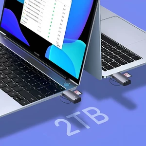 Кардридер SD/TF to USB-A 3.0 для ноутбука | Baseus Lite Series Gray - Фото 6