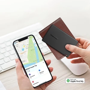 Карточка-трекер Momax Pincard Ultra Slim для поиска вещей с поддержкой Apple Find My (Локатор) - Фото 4