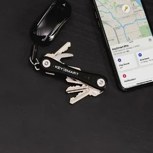 Органайзер для ключей с поддержкой Apple Find My KeySmart iPro Black - Фото 5