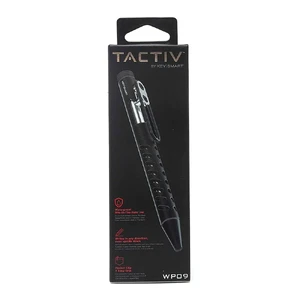 Тактична ручка KeySmart Tactiv Bolt Black - Фото 2