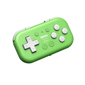 Карманный мини-геймпад 8BitDo Micro Bluetooth Gamepad с поддержкой режима клавиатуры для коммутатора, Switch | iOS | Android | Raspberry Pi (Green)