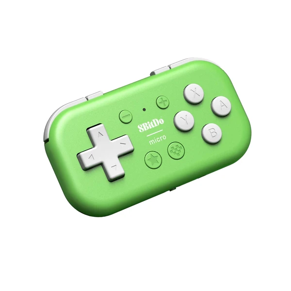Кишеньковий міні-геймпад 8BitDo Micro Bluetooth Gamepad з підтримкою режиму клавіатури для комутатора, Switch | iOS | Android | Raspberry Pi (Green)