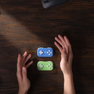 Кишеньковий міні-геймпад 8BitDo Micro Bluetooth Gamepad з підтримкою режиму клавіатури для комутатора, Switch | iOS | Android | Raspberry Pi (Green) - Фото 5