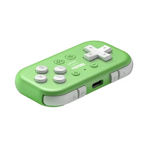 Кишеньковий міні-геймпад 8BitDo Micro Bluetooth Gamepad з підтримкою режиму клавіатури для комутатора, Switch | iOS | Android | Raspberry Pi (Green) - Фото 2