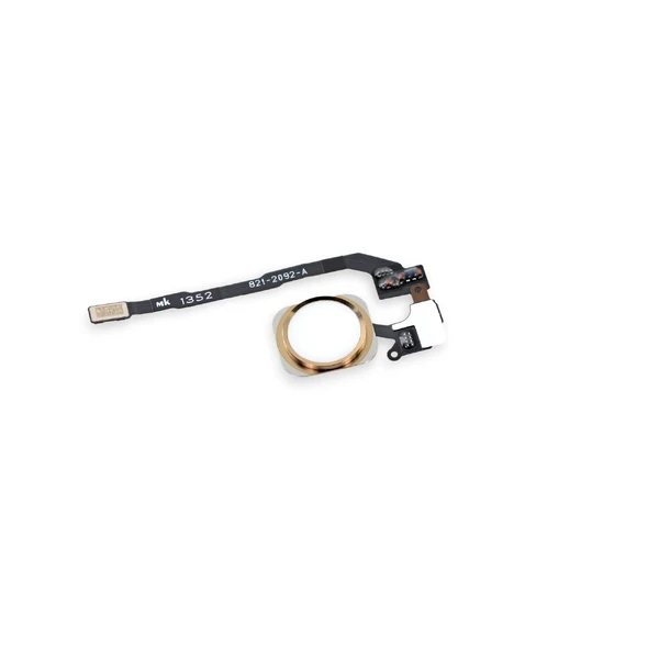 Кнопка Home + шлейф (Gold) для iPhone 5S | SE
