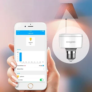 Розумний адаптер для лампочки Koogeek SK1 Smart Socket - Фото 5