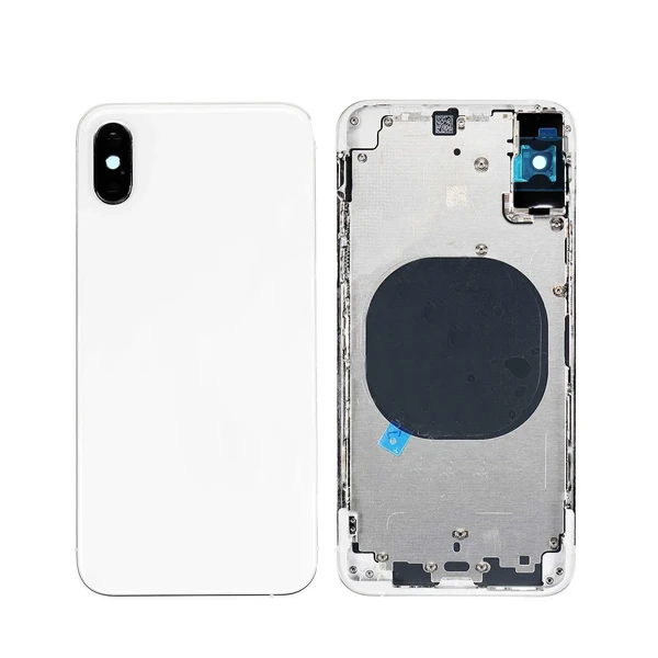 Корпус з рамкою (Silver) для iPhone XS Max у Львові