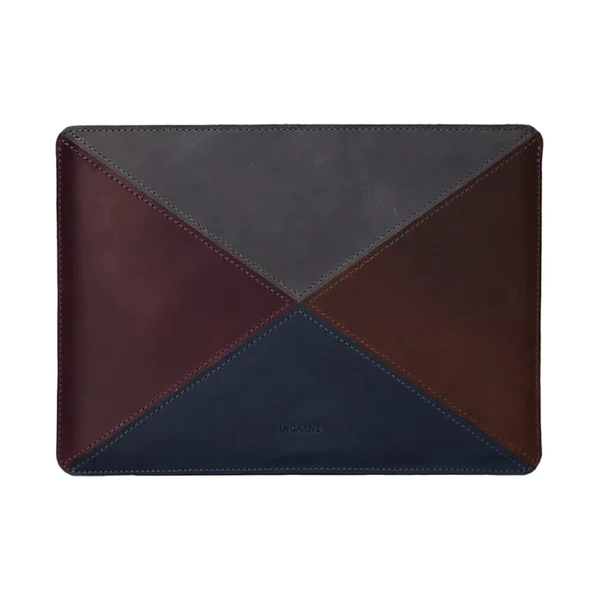 Шкіряний чохол з підкладкою із фетру INCARNE Mosaic Twilight для MacBook Air 13" M3 | M2 | M1 (2018-2024)