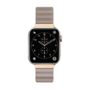 Кожаный ремешок Laut NOVI LUXE Beige для Apple Watch 41mm | 40mm | 38mm