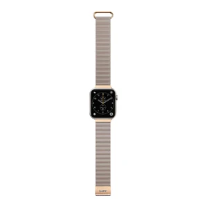 Кожаный ремешок Laut NOVI LUXE Beige для Apple Watch Ultra 49mm | 45mm | 44mm | 42mm - Фото 3