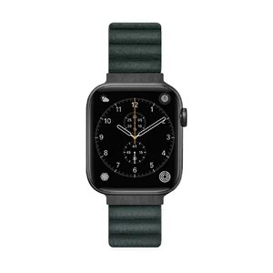 Шкіряний ремінець Laut NOVI LUXE Pine Green для Apple Watch 41mm | 40mm | 38mm