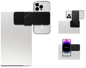 Магнітний універсальний тримач MagSafe для iPhone на ноутбук | Moft Flip Laptop Phone Mount Black MS021P-1-BK - Фото 1