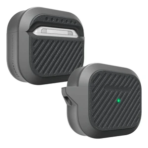 Защитный чехол с карабином Laut CAPSULE IMPKT Fog Grey для AirPods 3 - Фото 3