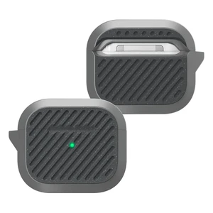Защитный чехол с карабином Laut CAPSULE IMPKT Fog Grey для AirPods 3 - Фото 2